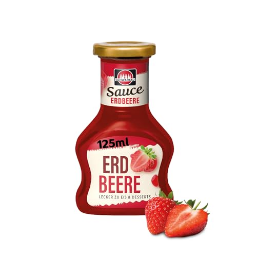 Schwartau Dessert Sauce Erdbeere, zum Verfeinern von Desserts und Eis, 125ml Schwartau Dessert Sauce Erdbeere, zum Verfeinern von Desserts und Eis, 125ml von Schwartau