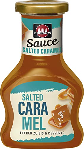Schwartau Dessert Sauce Salted Caramel, zum Verfeinern von Desserts und Eis, 125ml von Schwartau