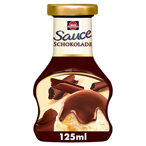 Schwartau Dessert Sauce Schokolade, zum Verfeinern von Desserts und Eis, 125ml von Schwartau