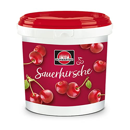 Schwartau Eimer Konfitüre Sauerkirsche Aufstrich im Gastro Pack 2900g von Schwartau