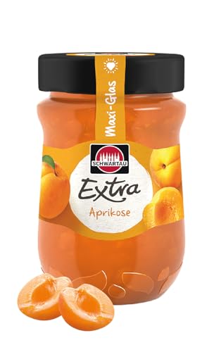 Schwartau Extra Aprikose, Konfitüre, Familiengröße, 600g Maxi Schwartau Extra Aprikose, Konfitüre, Familiengröße, 600g Maxi von Schwartau