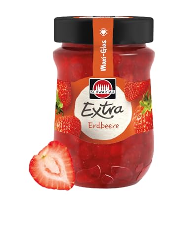 Schwartau Extra Erdbeere, Konfitüre, Familiengröße, 600g Maxi Schwartau Extra Erdbeere, Konfitüre, Familiengröße, 600g Maxi von Schwartau