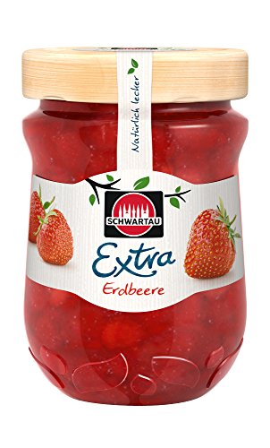 Schwartau Extra Erdbeere, Konfitüre, 6er Pack (6 x 600 g) von Schwartau