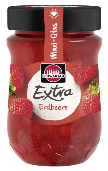 Schwartau Extra Erdbeere Maxi Glas Schwartau Extra Erdbeere Maxi Glas von Schwartau