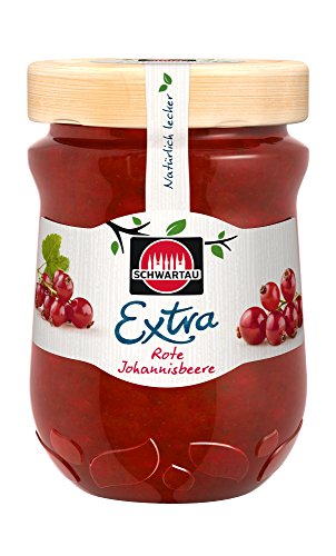 Schwartau Extra Rote Johannisbeere, Konfitüre, 8er Pack (8 x 340 g) von Schwartau