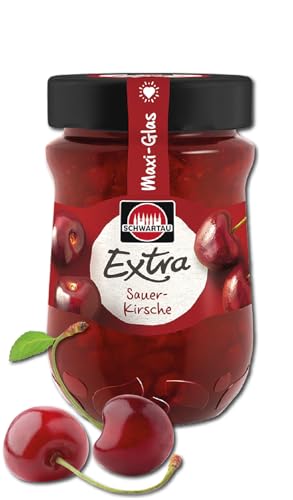 Schwartau Extra Sauerkirsche, Konfitüre, Familiengröße, 600g Maxi Schwartau Extra Sauerkirsche, Konfitüre, Familiengröße, 600g Maxi von Schwartau