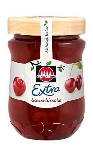 Schwartau Extra Sauerkirsche, Konfitüre, 8er Pack (8 x 340 g) von Schwartau