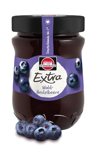 Schwartau Extra Konfitüre, Heidelbeere, 340 g Schwartau Extra Konfitüre, Heidelbeere, 340 g von Schwartau