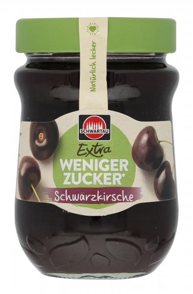 Schwartau Extra Weniger Zucker Schwarzkirsche von Schwartau