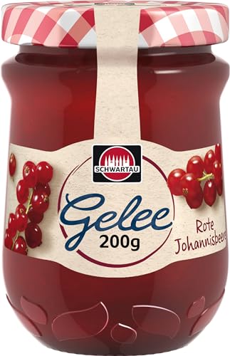 Schwartau Gelee Rote Johannisbeere, aus Fruchtsaft, 200g von Schwartau