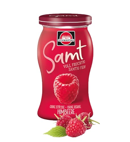 Schwartau Samt Himbeere, Fruchtaufstrich ohne Stücke und ohne Kerne, 270g Schwartau Samt Himbeere, Fruchtaufstrich ohne Stücke und ohne Kerne, 270g von Schwartau