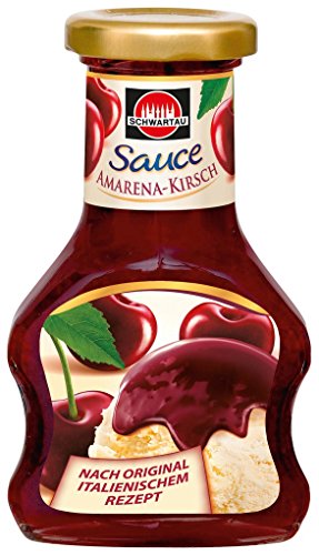 Schwartau Sorte Amarena-Kirsch Sauce, 125ml Flasche von Schwartau