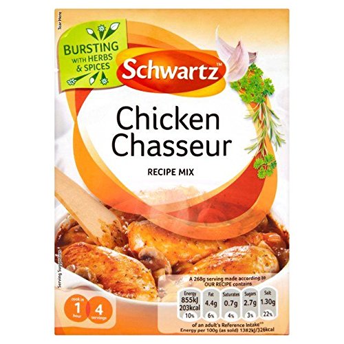Schwartz Authentische Chicken Chasseur Mix – 40 g von Schwartz