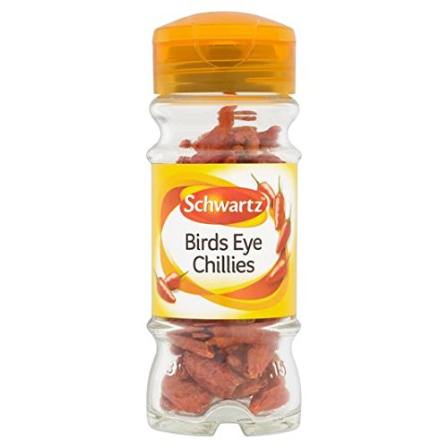 Schwartz Birds Eye Chili-Glas, 11 g von Schwartz