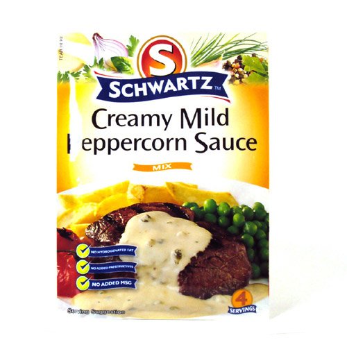Schwartz Creamy Mild Peppercorn Sauce Mix 25G von Schwartz