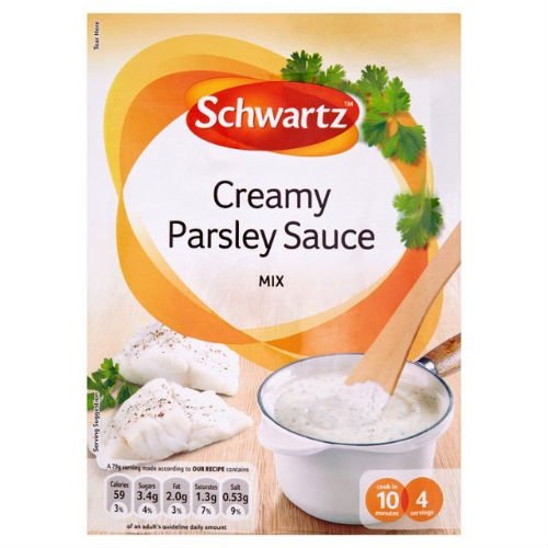 Schwartz Cremige Petersilie Soßenmischung, 26 g, 8 Stück von Schwartz