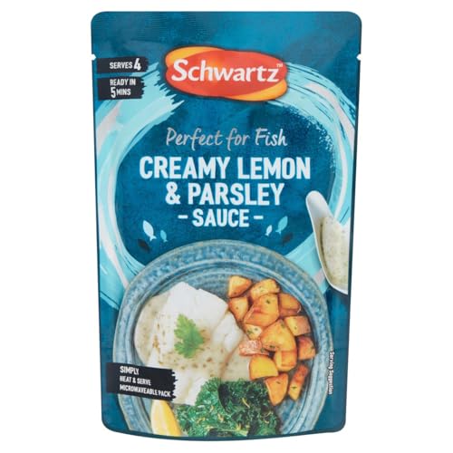 Schwartz Cremige Zitronen- und Petersilie-Sauce, 300 g Schwartz Cremige Zitronen- und Petersilie-Sauce, 300 g von Schwartz