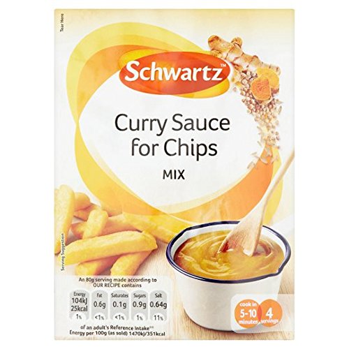 Schwartz Curry-Sauce für Chips Mix 30g (2 Stück) von Schwartz