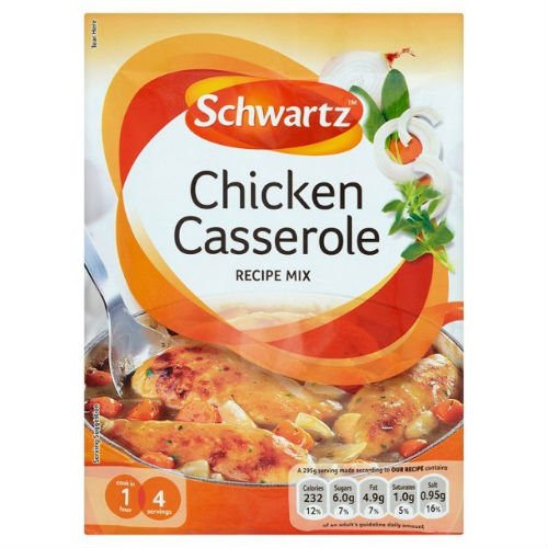 Schwartz Hähnchen-Auflaufform, 36 g, 8 Stück Schwartz Hähnchen-Auflaufform, 36 g, 8 Stück von Schwartz