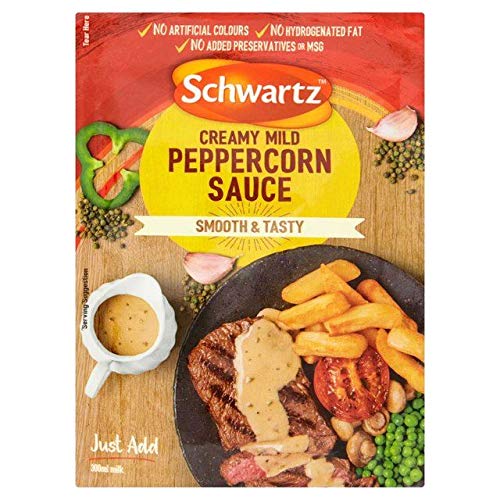 Schwartz Milde Pfefferkorn-Sauce Mix 25g von Schwartz