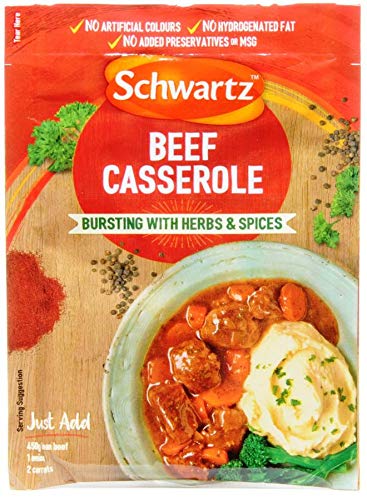 Schwartz Päckchen Sauce Range (Rinderkasserolle, 3 x 43 g) von Schwartz