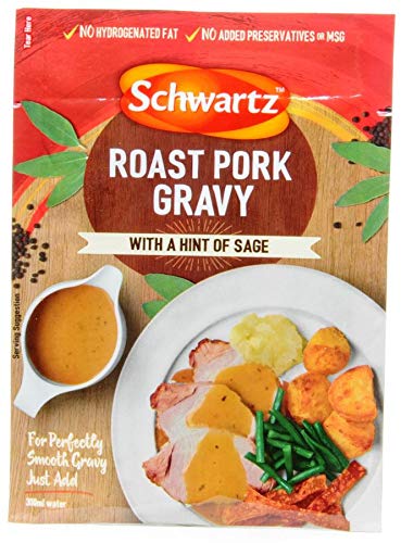 Schwartz Päckchen Sauce Range (Bratenpork and Salbei-Soße, 3 x 25 g) von Schwartz