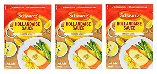 Schwartz Päckchen Sauce Serie (Hollandaise Sauce 3 x 25g) von Schwartz