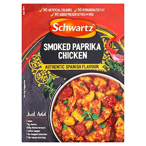 Schwartz Paprika Hühnergewürz, 28 g, 2 Stück von Schwartz