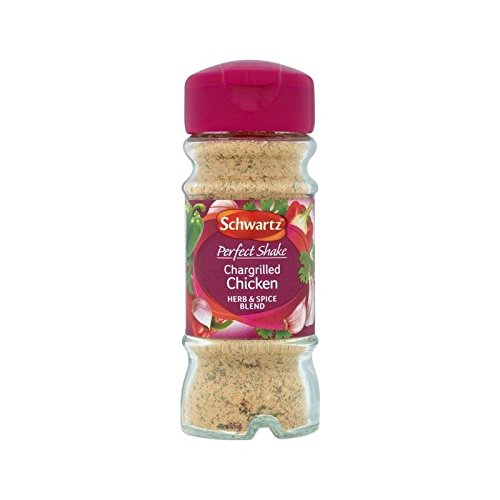 Schwartz Perfekte Shake Chargilled Huhn Würzen Jar 51G - Packung mit 6 von Schwartz