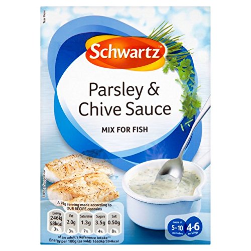 Schwartz Petersilie & Chive Soßenmischung für Fische, 38 g, 2 Stück von Schwartz