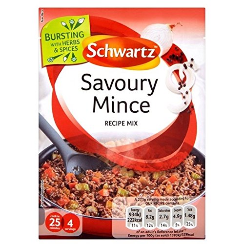 Schwartz Pikante Hackfleischrezept Mix 35G von Schwartz