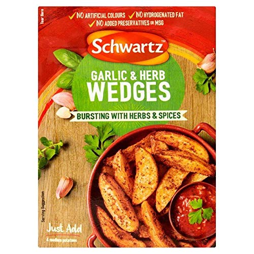 Schwartz Pot Garlic & Herb Wedges 38g von Schwartz