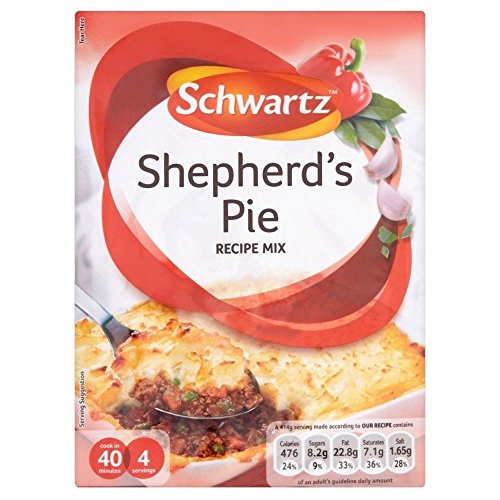 Schwartz Shepherds Pie Rezept Mix (38g) - Packung mit 2 von Schwartz