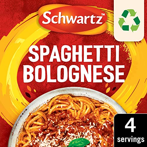 Schwartz Spaghetti Bolognese Rezept, 40 g Schwartz Spaghetti Bolognese Rezept, 40 g von Schwartz
