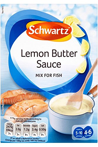Schwartz Zitronenbutter Soßenmischung für Fisch, 38 g, 2 Stück von Schwartz
