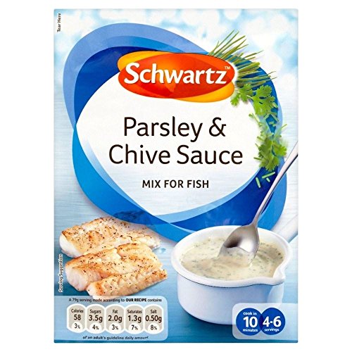 Schwartz für Fisch Petersilie und Schnittlauch-Sauce Mix (38g) - Packung mit 6 von Schwartz