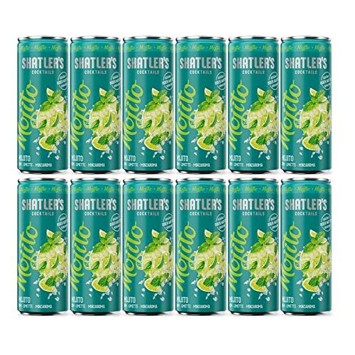 Shatler´s Cocktail Paket Mojito Alu_Dose (12x0,25l) incl. 3EUR Dosenpfand von Schwarze und Schlichte GmbH