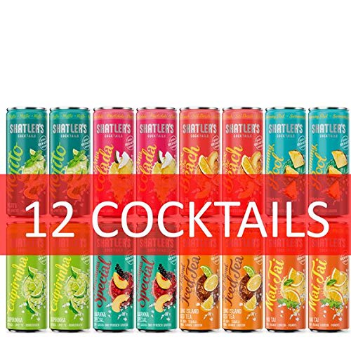 Shatler´s Cocktail Wunsch-Paket (12x0,25l) inkl. 3EUR Dosenpfand von Schwarze und Schlichte GmbH