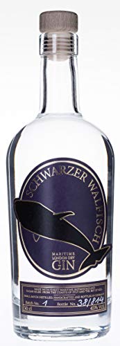 Schwarzer Walfisch Gin 0,5 Liter aus Deutschland von Schwarzer Walfisch