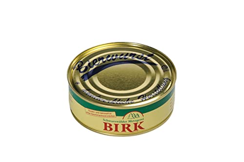 Schwarzwälder Metzgerei Birk Dosenwurst Bierwurst aus eigener Herstellung, Gewicht:200 Gramm Schwarzwälder Metzgerei Birk Dosenwurst Bierwurst aus eigener Herstellung, Gewicht:200 Gramm von Schwarzwälder Metzgerei Birk