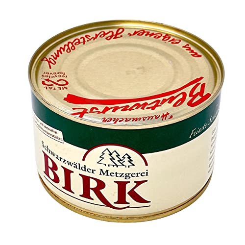Schwarzwälder Metzgerei Birk Dosenwurst Hausmacher Blutwurst aus eigener Herstellung, Gewicht:400 Gr. Schwarzwälder Metzgerei Birk Dosenwurst Hausmacher Blutwurst aus eigener Herstellung, Gewicht:400 Gr. von Schwarzwälder Metzgerei Birk