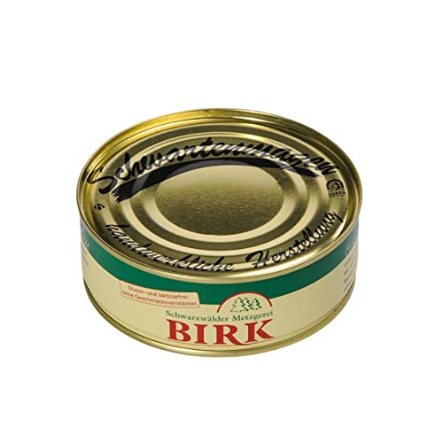 Schwarzwälder Metzgerei Birk Dosenwurst Schwartenmagen aus eigener Herstellung Schwarzwälder Metzgerei Birk Dosenwurst Schwartenmagen aus eigener Herstellung von Schwarzwälder Metzgerei Birk