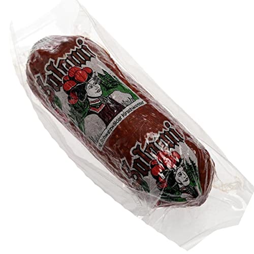 Schwarzwälder Metzgerei Birk Kirschwassersalami Portionswurst aus eigener Herstellung Schwarzwälder Metzgerei Birk Kirschwassersalami Portionswurst aus eigener Herstellung von Schwarzwälder Metzgerei Birk