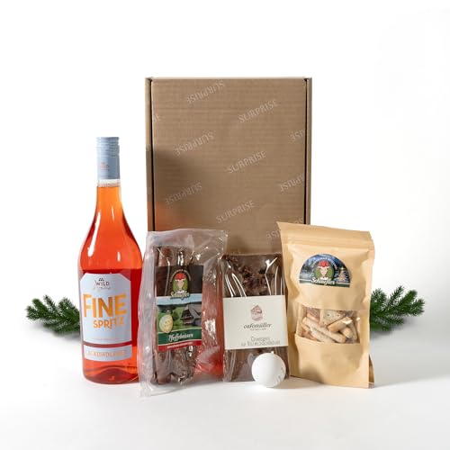 Snack Pong Surprise – alkoholfreies Party-Set mit Fine Spritz, Pfefferbeißern, Snacks & Spiel – 6-teiliges Geschenk im Karton – Junggesellenabschied, Geburtstag, Party-Geschenk Snack Pong Surprise – alkoholfreies Party-Set mit Fine Spritz, Pfefferbeißern, Snacks & Spiel – 6-teiliges Geschenk im Karton – Junggesellenabschied, Geburtstag, Party-Geschenk von Schwarzwald Metzgerei Schaufler