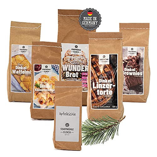 Probierset mit verschiedenen Protein-Backmischungen – 6x Low-Carb Backmischung mit Brot, Waffeln, Kuchen, Apfelküchle, Brownies und Kaiserschmarrn – Eiweißbrot und mehr zum Backen und Probieren Probierset mit verschiedenen Protein-Backmischungen – 6x Low-Carb Backmischung mit Brot, Waffeln, Kuchen, Apfelküchle, Brownies und Kaiserschmarrn – Eiweißbrot und mehr zum Backen und Probieren von Schwarzwald Metzgerei