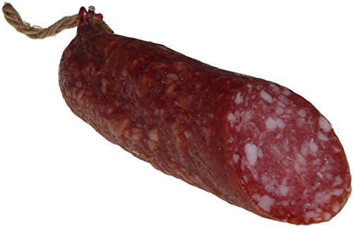 Schwarzwald Metzgerei - Mediterrane Salami - luftgetrocknet & mager mit einmaligem Geschmack, 1 Ring, 250g von Schwarzwald Metzgerei Schaufler