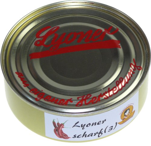 Schwarzwald Metzgerei: Dosenwurst Chili - Lyoner (scharf) 5 x 200g von Schwarzwald Metzgerei