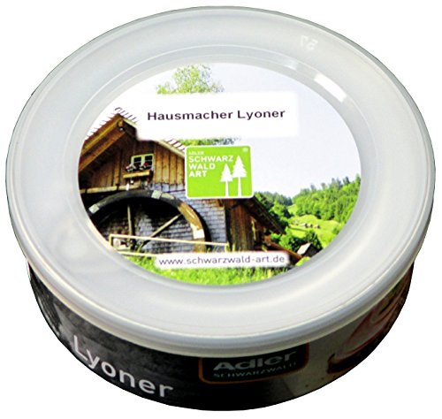 Schwarzwald Art Adler Hausmacher Lyoner Dose 200g Schwarzwald Art Adler Hausmacher Lyoner Dose 200g von SchwarzwaldArt