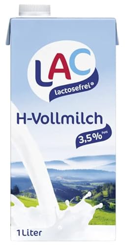 LAC - lactosefreie H-Milch 3,5%, 12 x 1 Liter von Schwarzwaldmilch