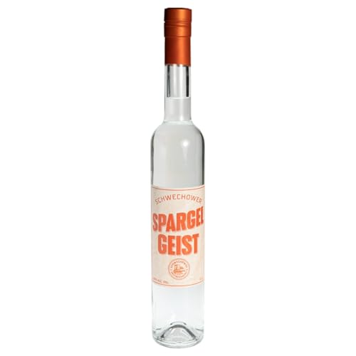 SPARGEL GEIST 0.5l (40% Vol) - Spargelgeist, Spargelschnaps | Klarer Schnaps aus Deutschland | Schwechower Obstbrennerei (1229) - Digestif zu Spargelgerichten von Schwechower Obstbrennerei GmbH